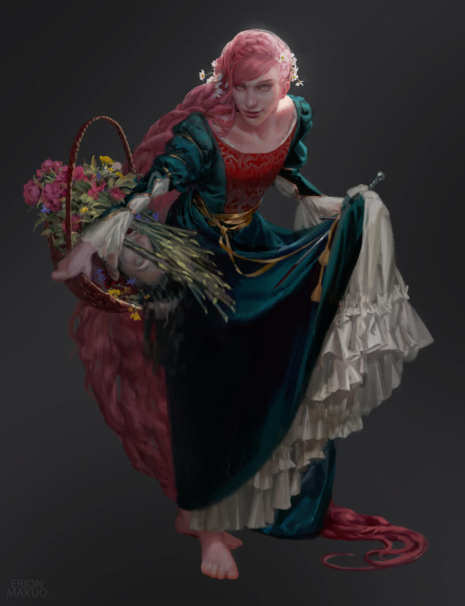 DOVE. Baldur's Gate 3 fanart