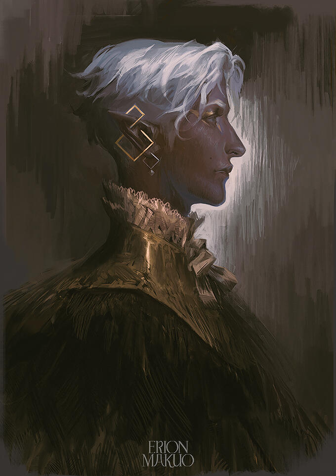 ESSEK. Fanart of a Critical Role character