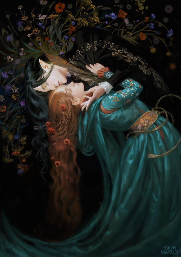 REUNION. For Lord of the Night Realm by Senna Byrd